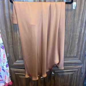 Tan stain skirt size 14 banana republic factory